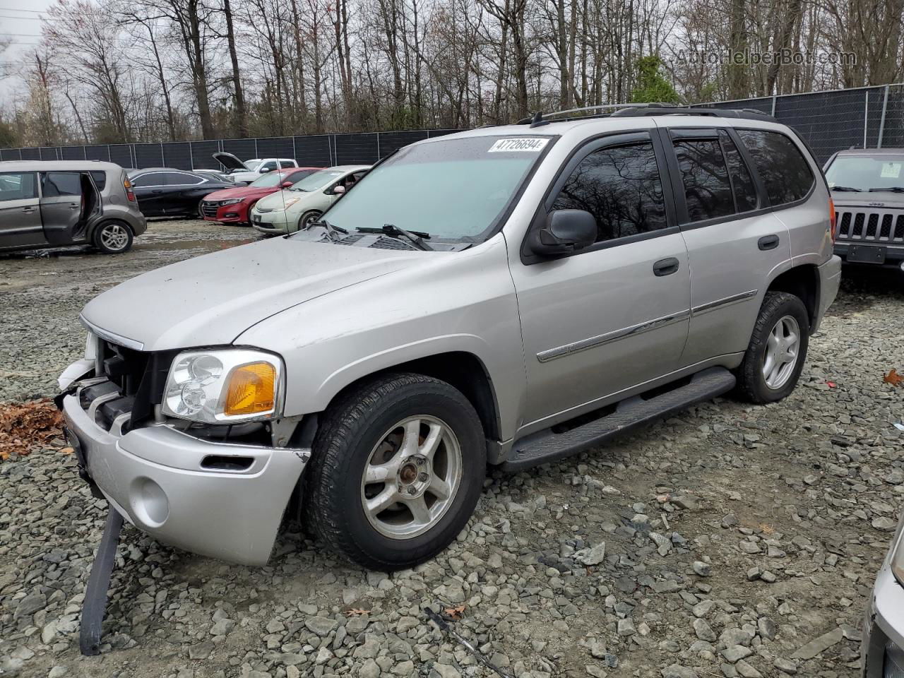 2007 Gmc Envoy  Silver vin: 1GKDT13S672103759