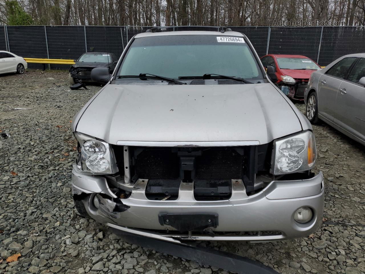 2007 Gmc Envoy  Silver vin: 1GKDT13S672103759