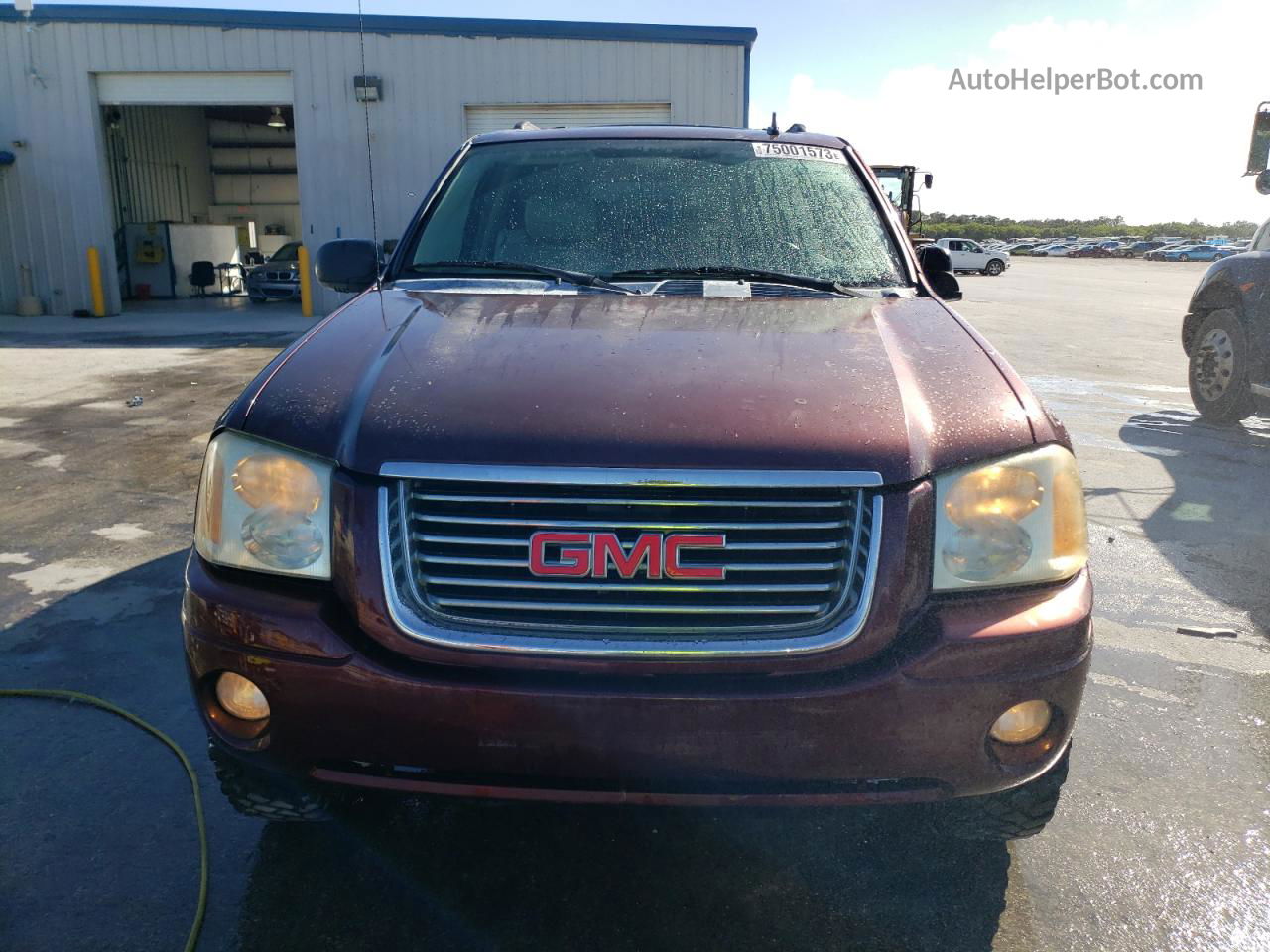 2007 Gmc Envoy  Burgundy vin: 1GKDT13S672122764