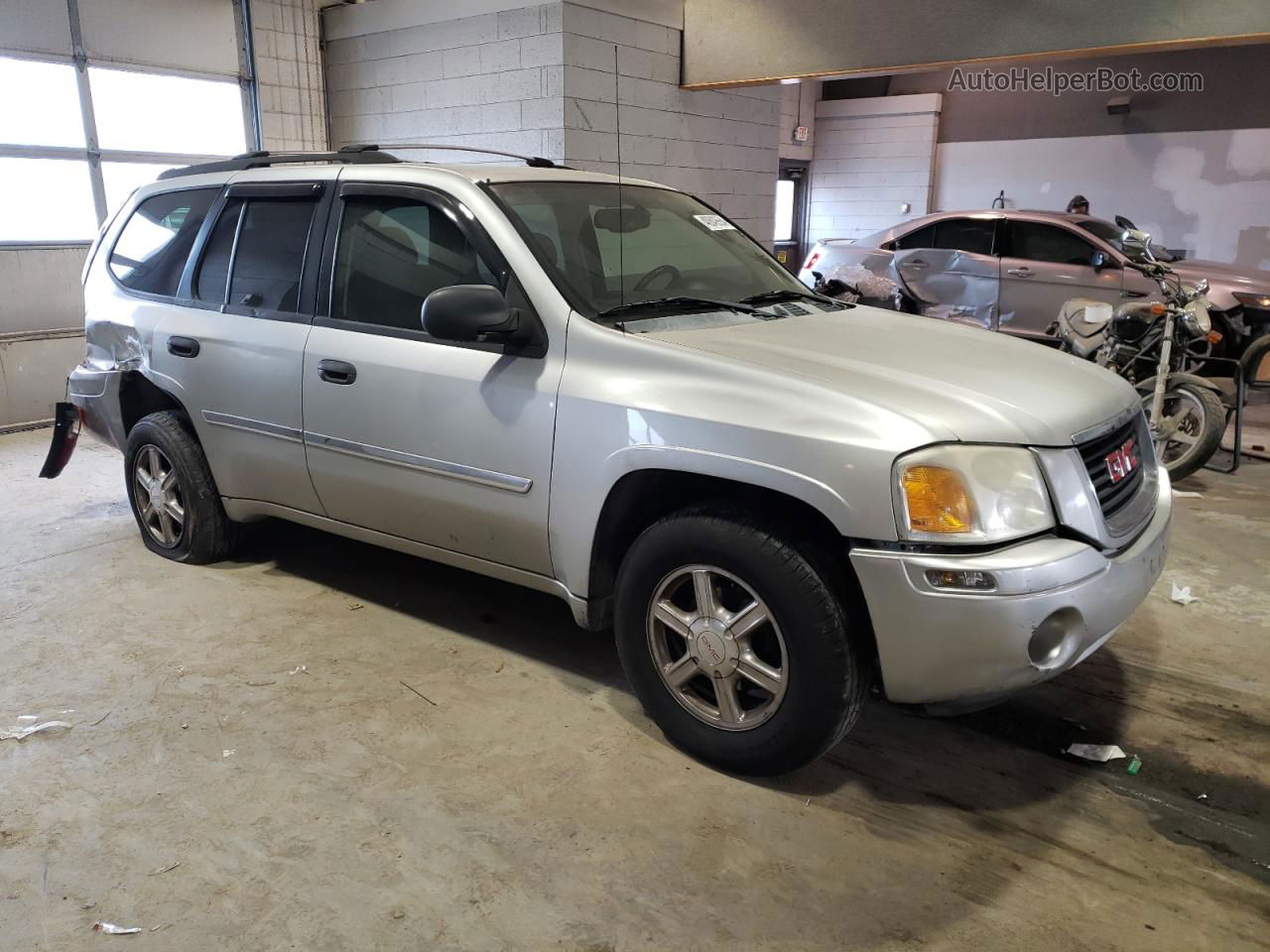 2008 Gmc Envoy  Silver vin: 1GKDT13S682107781