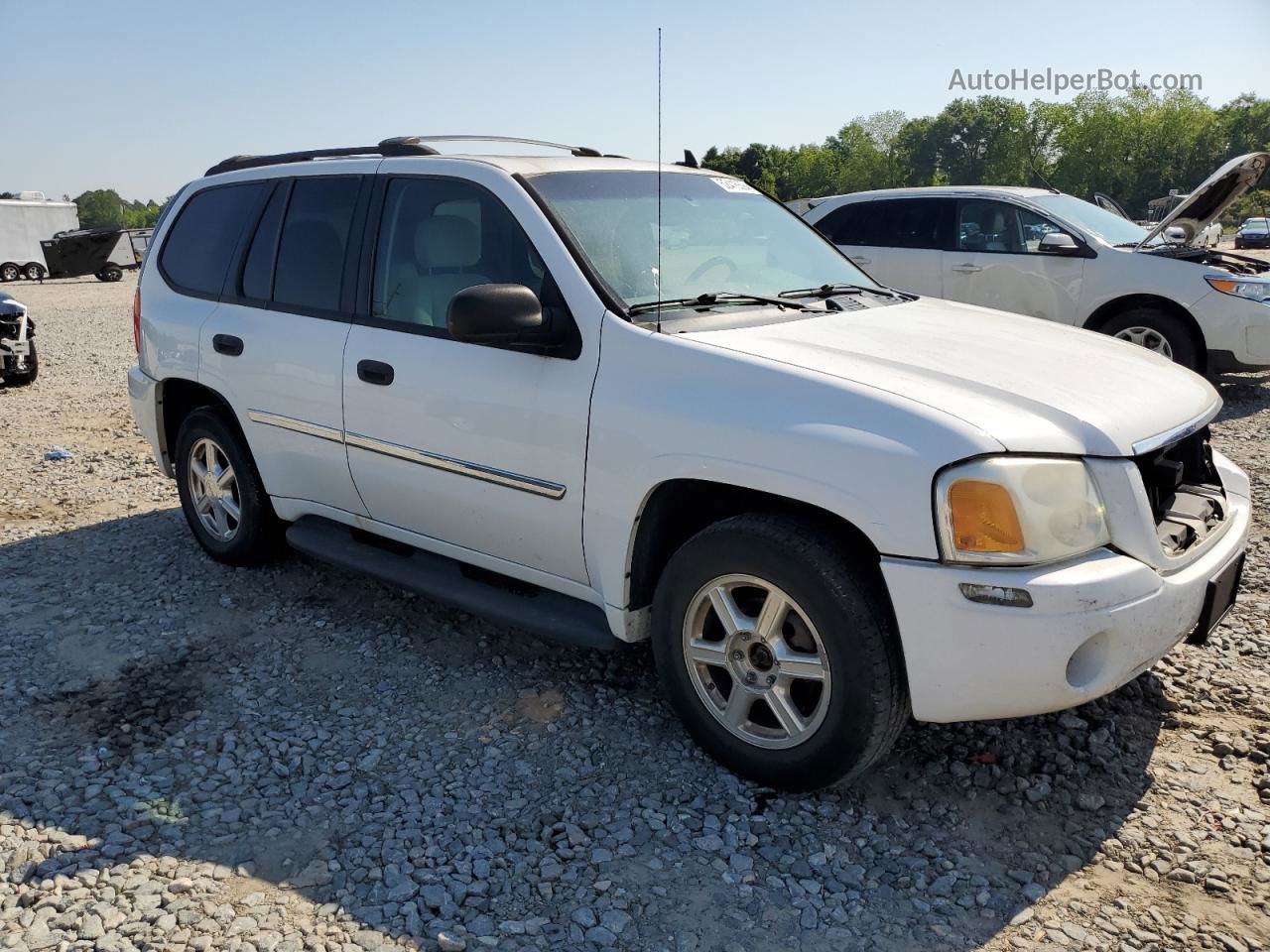 2008 Gmc Envoy  Белый vin: 1GKDT13S682176423