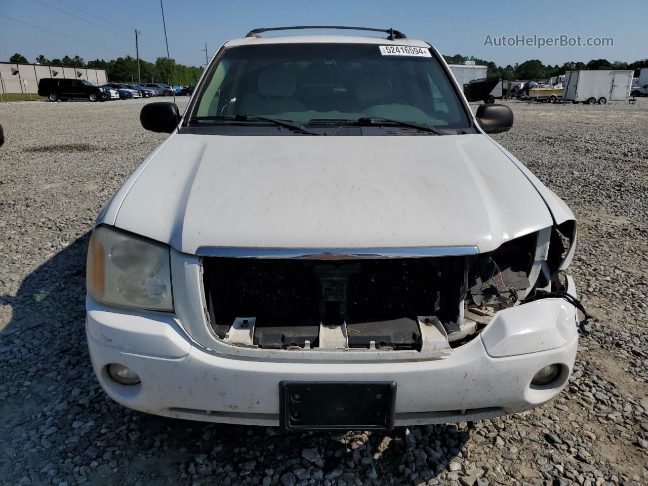 2008 Gmc Envoy  White vin: 1GKDT13S682176423