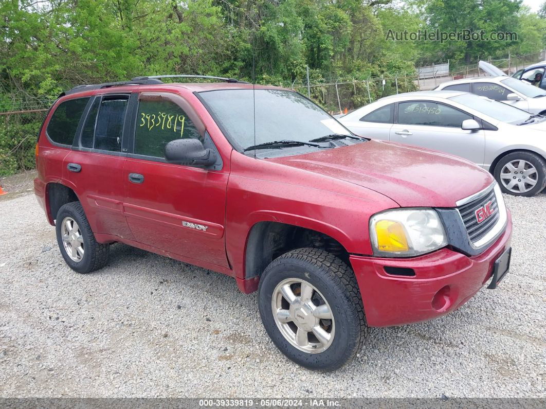 2003 Gmc Envoy Sle Red vin: 1GKDT13S732108186