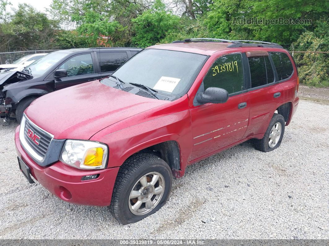 2003 Gmc Envoy Sle Red vin: 1GKDT13S732108186