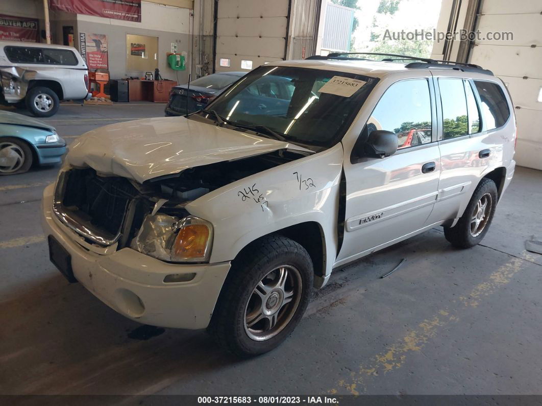 2003 Gmc Envoy Sle White vin: 1GKDT13S732320053