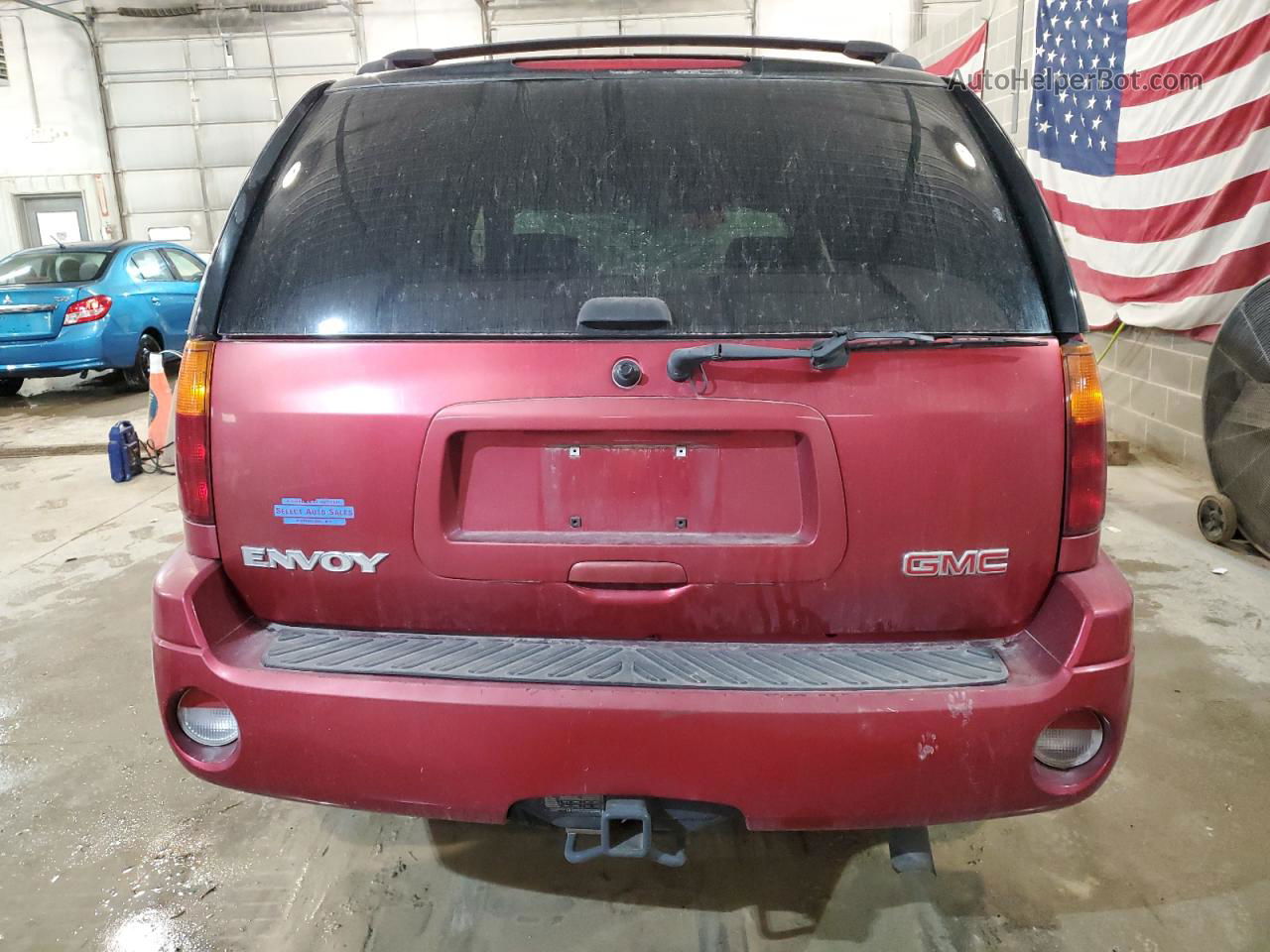 2003 Gmc Envoy  Burgundy vin: 1GKDT13S732347320