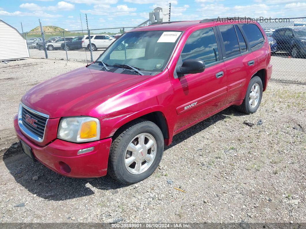 2003 Gmc Envoy Sle Red vin: 1GKDT13S732411727