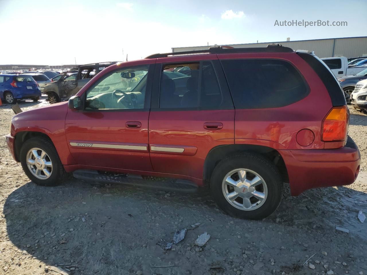 2004 Gmc Envoy  Красный vin: 1GKDT13S742278310