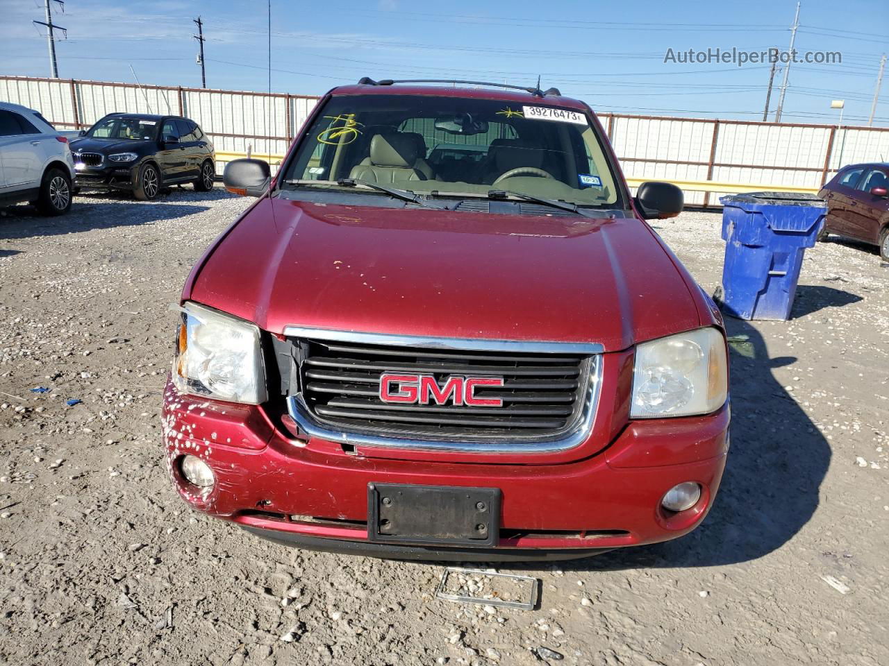 2004 Gmc Envoy  Red vin: 1GKDT13S742278310