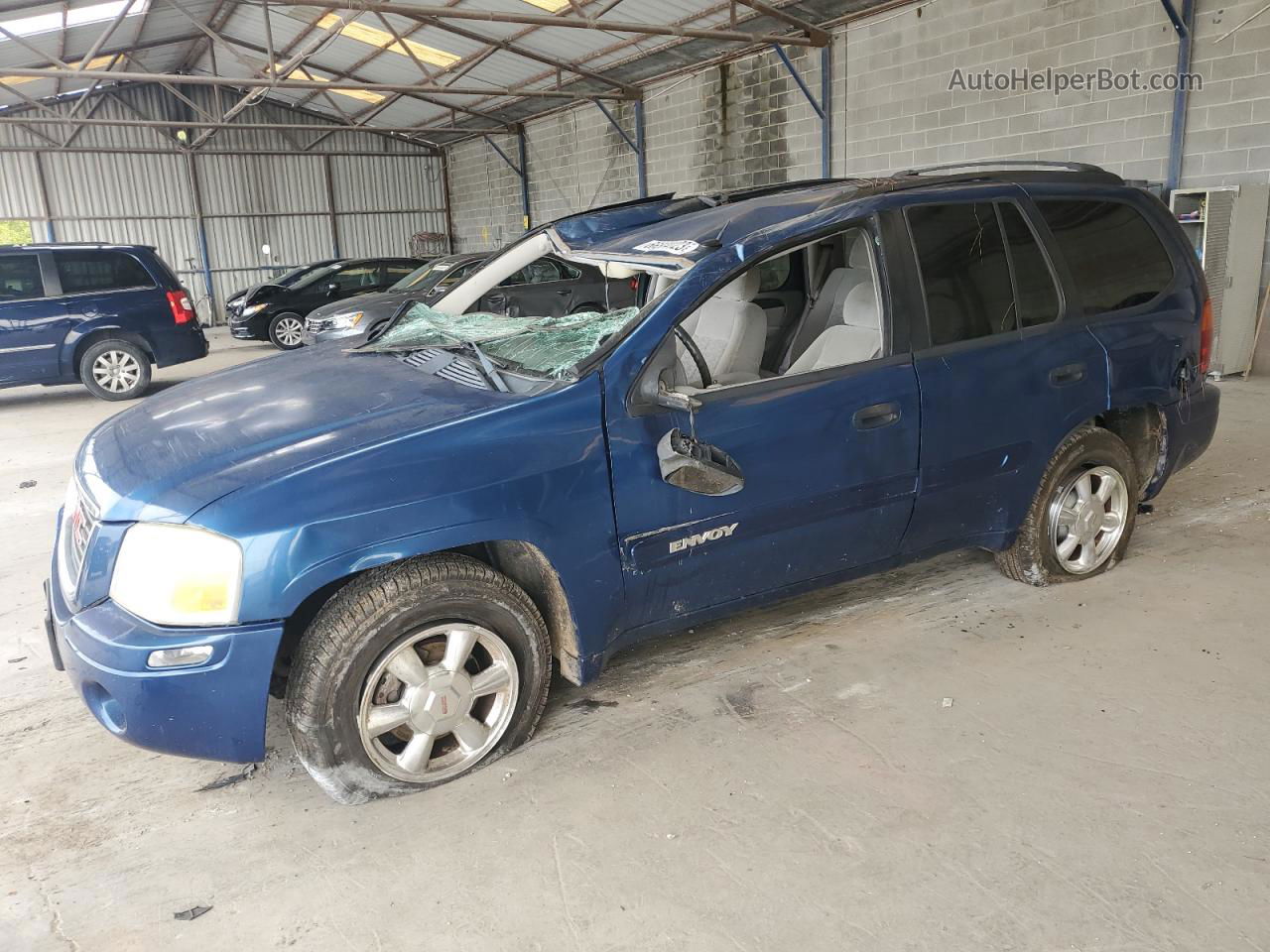 2005 Gmc Envoy  Blue vin: 1GKDT13S752109664