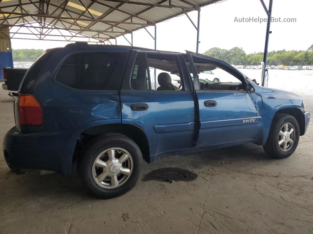 2005 Gmc Envoy  Синий vin: 1GKDT13S752109664