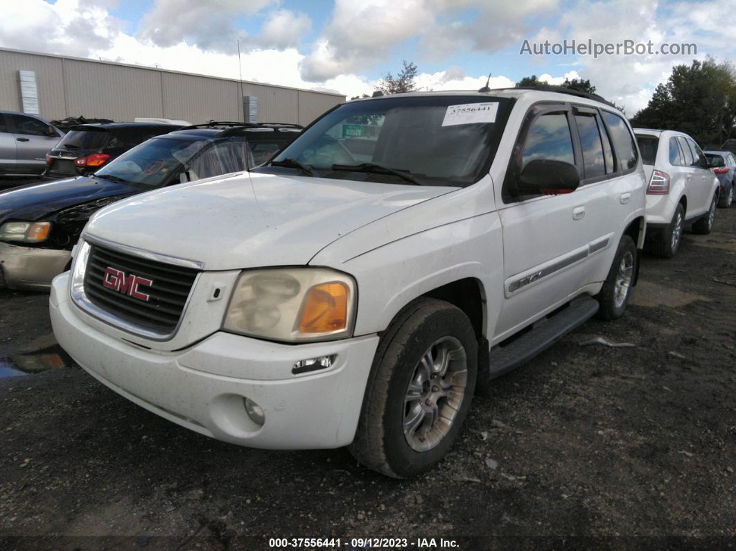 2005 Gmc Envoy Slt White vin: 1GKDT13S752114010