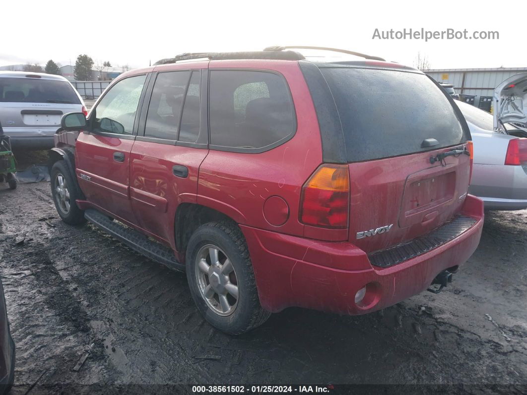 2005 Gmc Envoy Sle Red vin: 1GKDT13S752129722