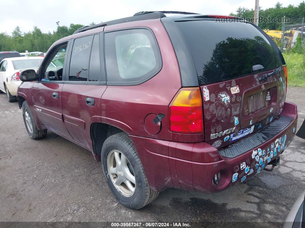 2005 Gmc Envoy Sle Red vin: 1GKDT13S752303966