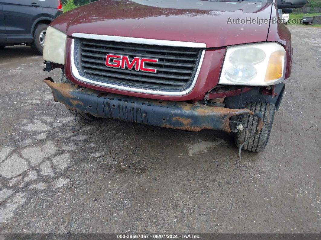 2005 Gmc Envoy Sle Red vin: 1GKDT13S752303966