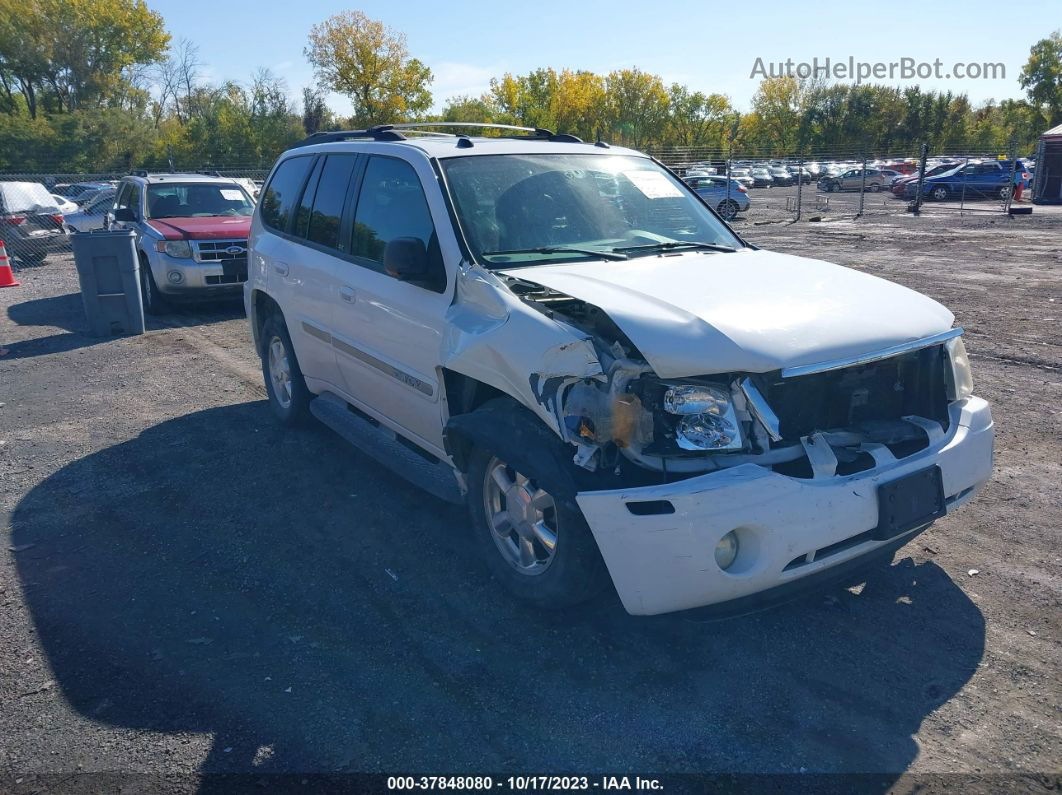 2005 Gmc Envoy Slt White vin: 1GKDT13S752367232