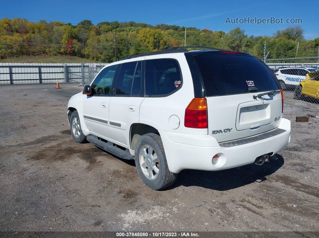 2005 Gmc Envoy Slt White vin: 1GKDT13S752367232