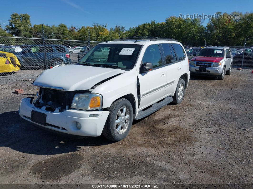 2005 Gmc Envoy Slt White vin: 1GKDT13S752367232