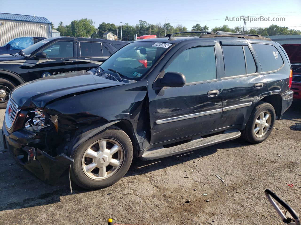 2007 Gmc Envoy  Black vin: 1GKDT13S772116603