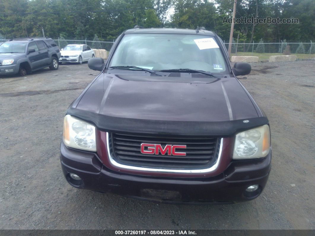 2008 Gmc Envoy Sle1 Burgundy vin: 1GKDT13S782113007