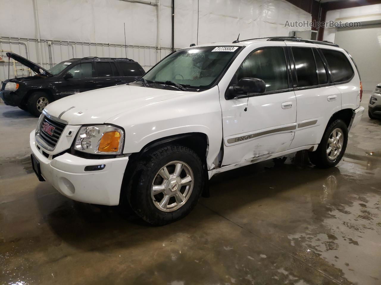 2005 Gmc Envoy  White vin: 1GKDT13S852143029