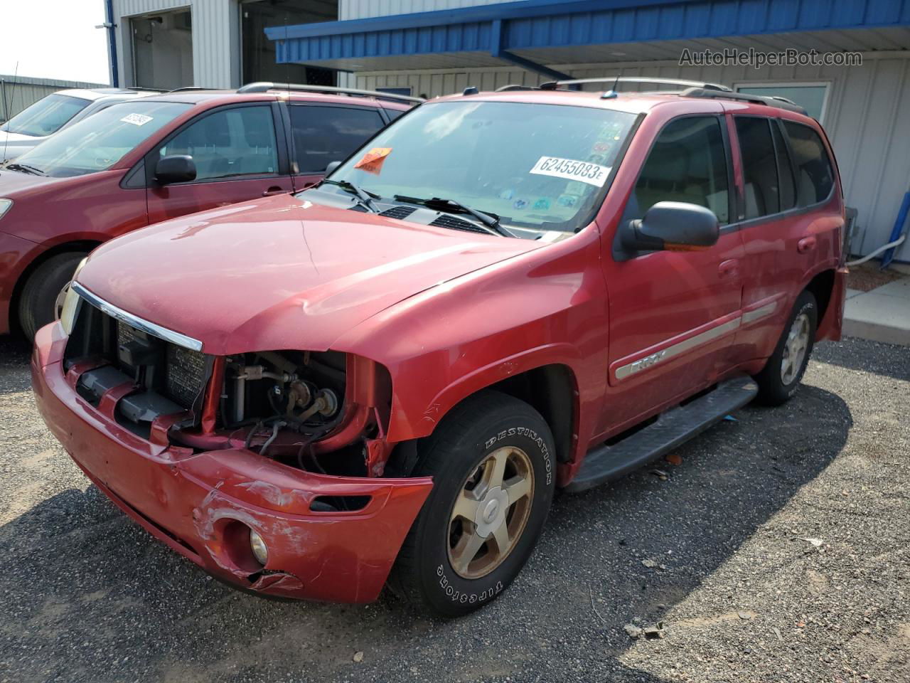 2005 Gmc Envoy  Красный vin: 1GKDT13S852187032