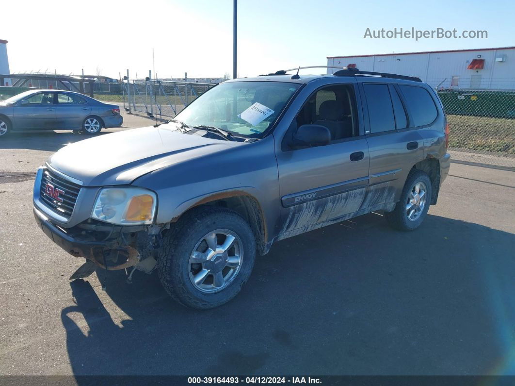 2005 Gmc Envoy Sle Beige vin: 1GKDT13S852373721