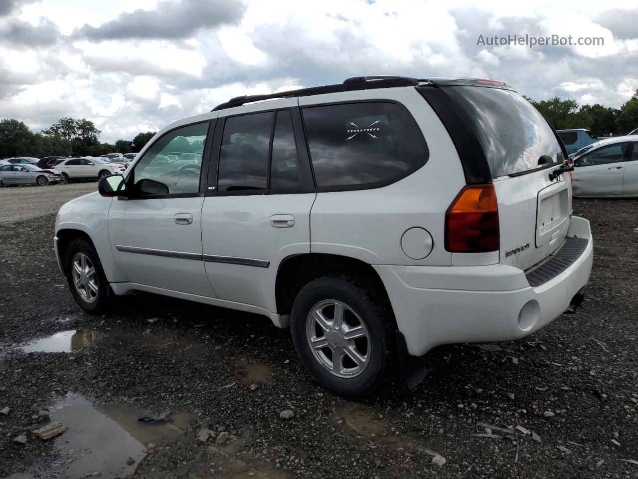 2007 Gmc Envoy  White vin: 1GKDT13S872115010