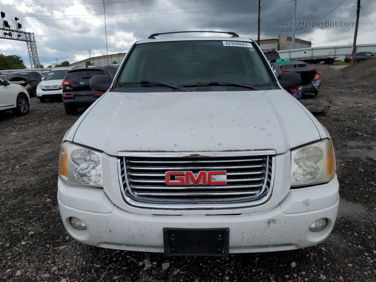 2007 Gmc Envoy  Белый vin: 1GKDT13S872115010