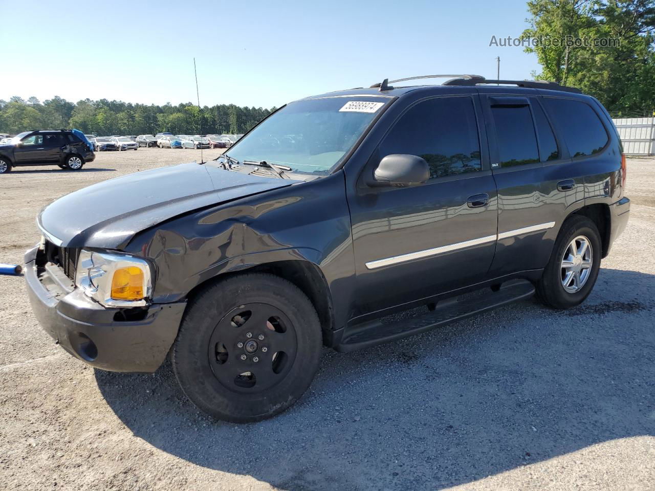 2007 Gmc Envoy  Black vin: 1GKDT13S872132826