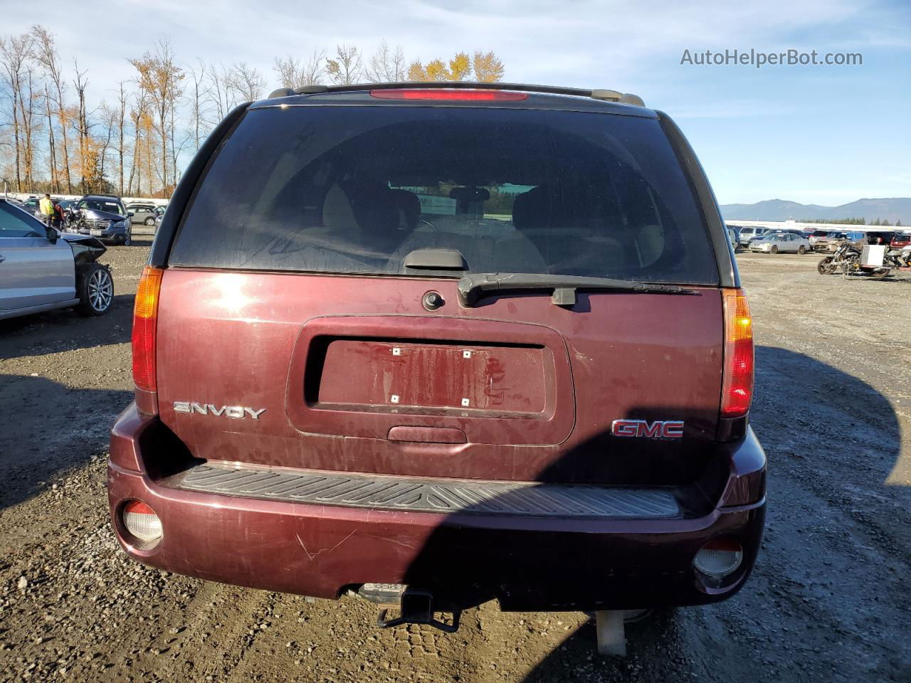 2007 Gmc Envoy  Maroon vin: 1GKDT13S872285920