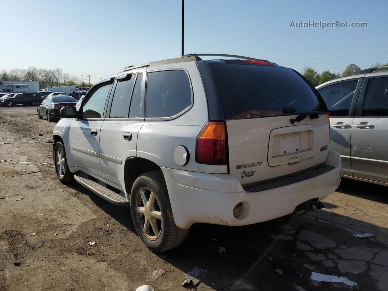 2007 Gmc Envoy  White vin: 1GKDT13S872288011