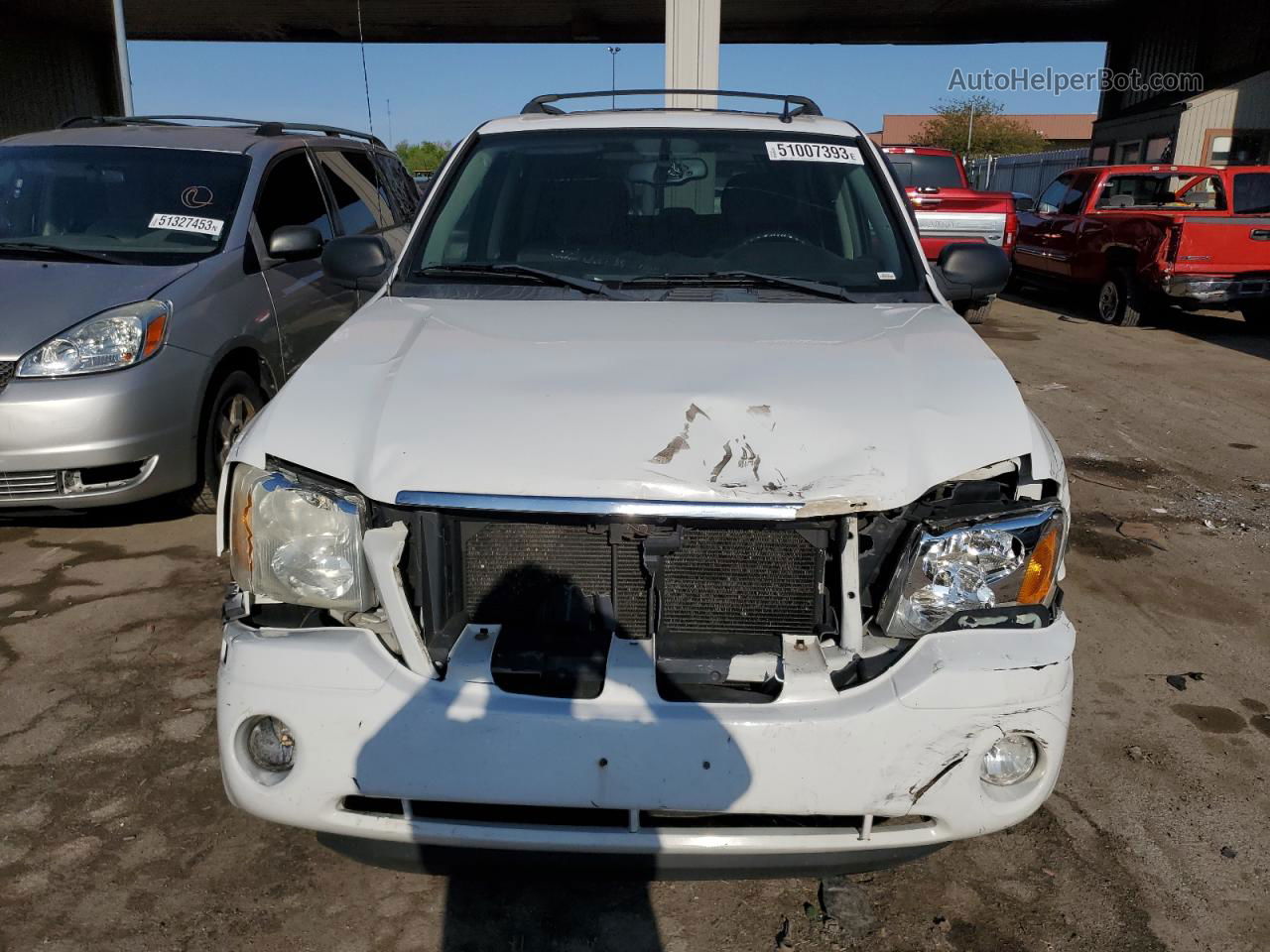 2007 Gmc Envoy  Белый vin: 1GKDT13S872288011