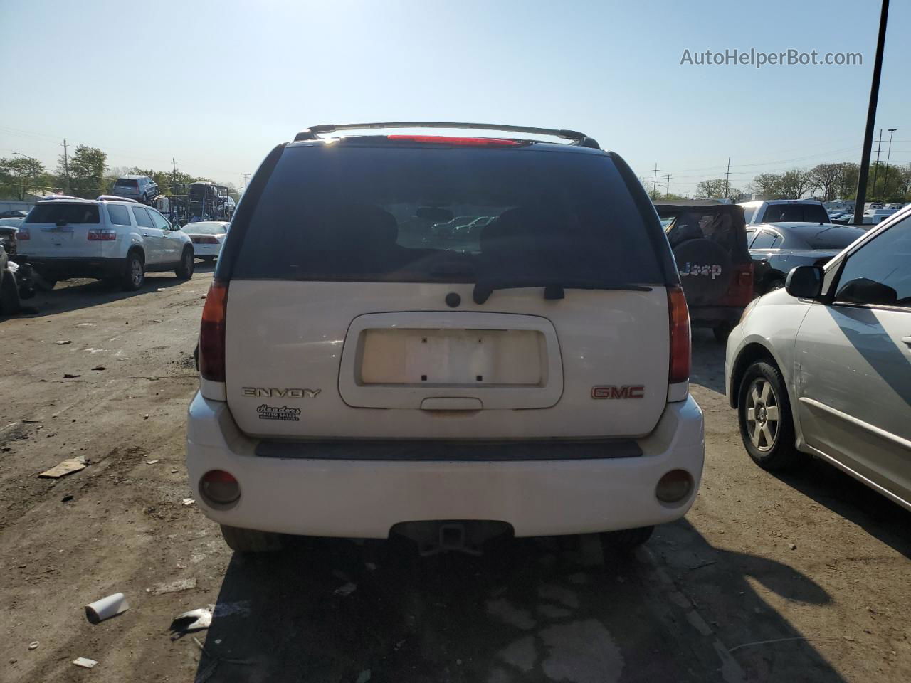 2007 Gmc Envoy  White vin: 1GKDT13S872288011