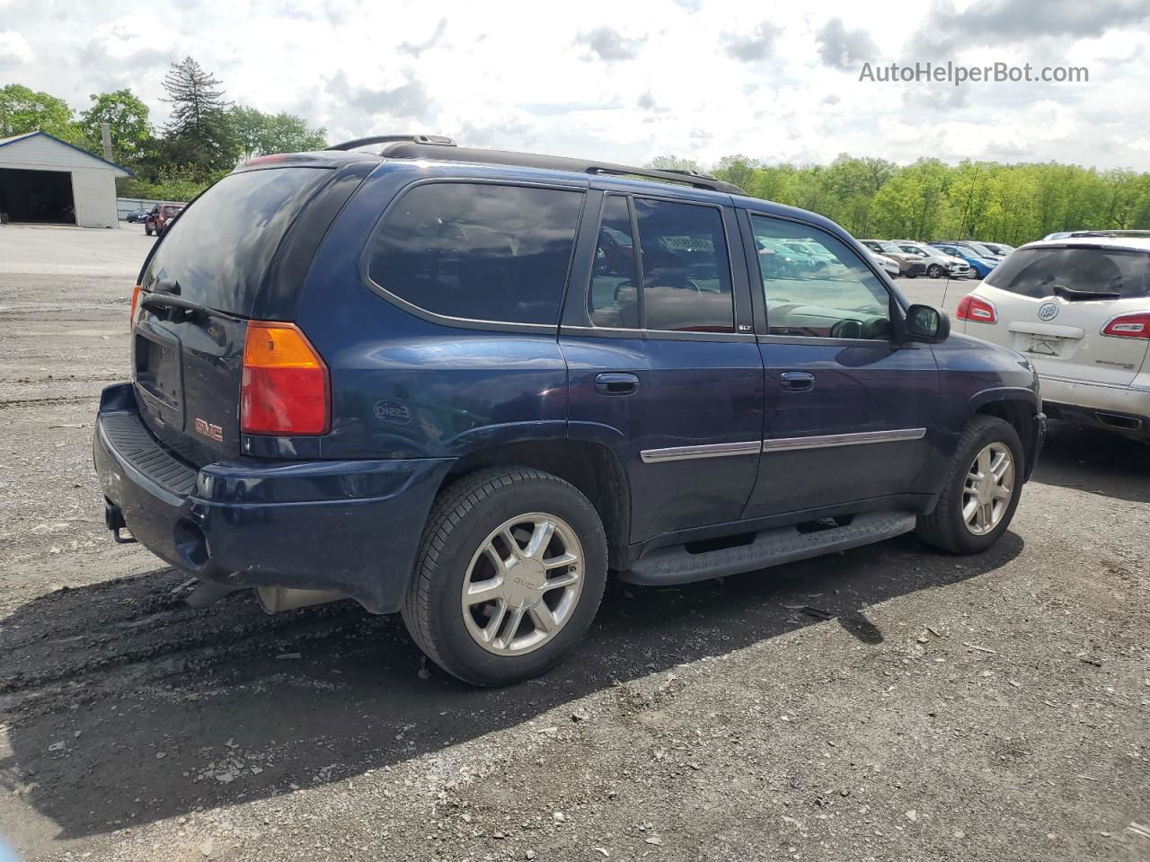 2007 Gmc Envoy  Синий vin: 1GKDT13S872293709