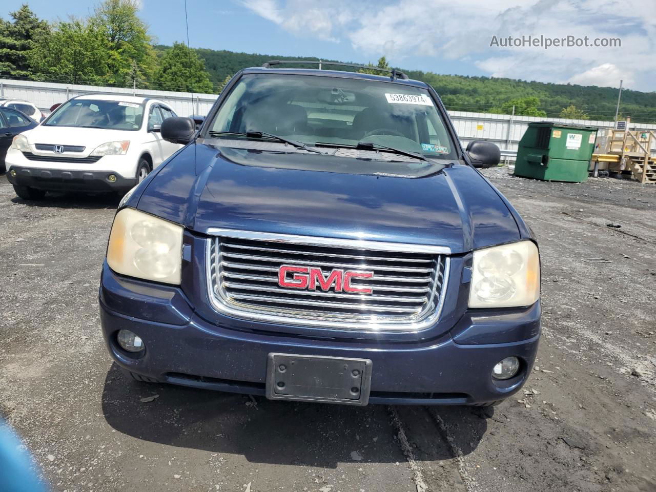 2007 Gmc Envoy  Blue vin: 1GKDT13S872293709