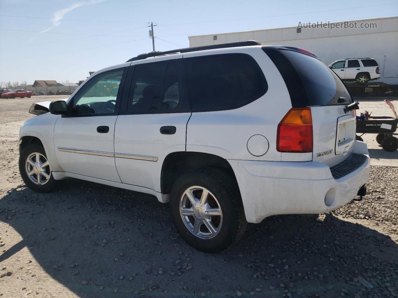 2008 Gmc Envoy  White vin: 1GKDT13S882108558