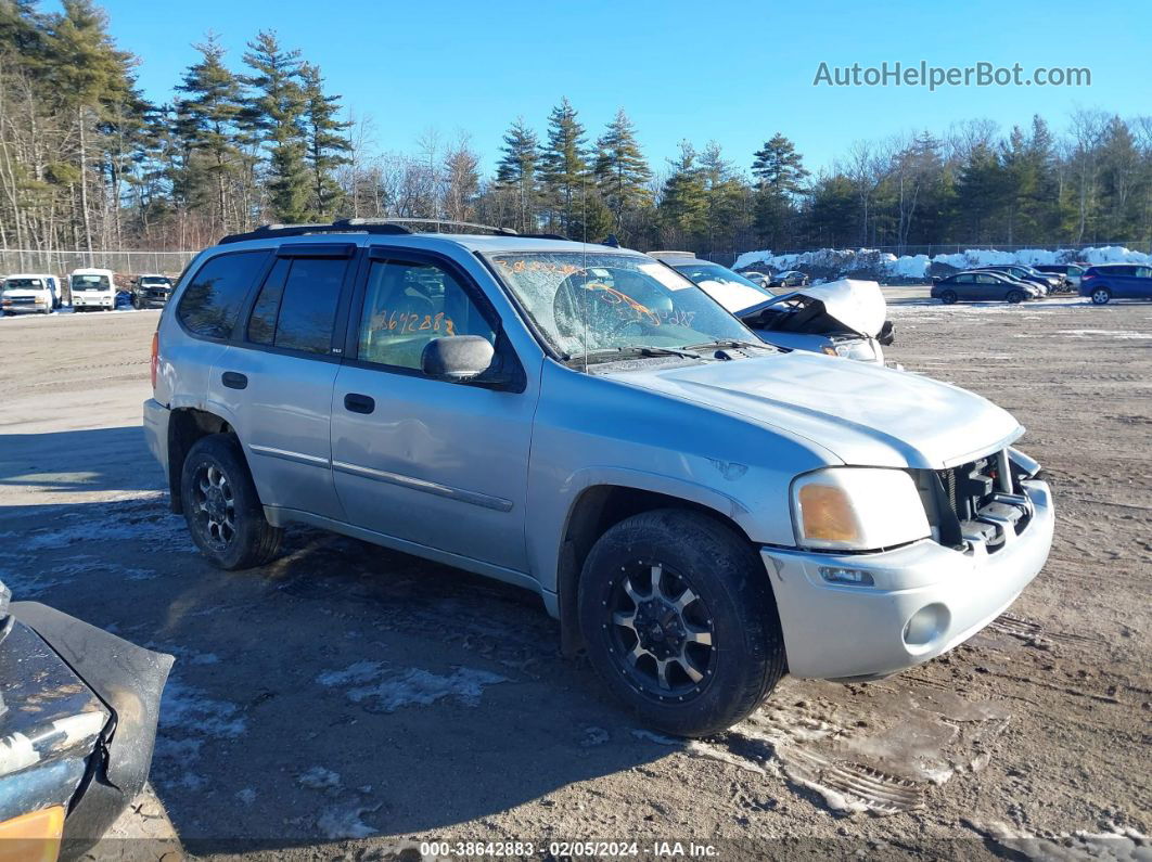 2008 Gmc Envoy Sle Silver vin: 1GKDT13S882142791