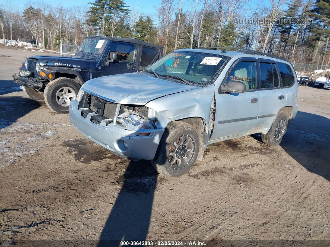 2008 Gmc Envoy Sle Silver vin: 1GKDT13S882142791