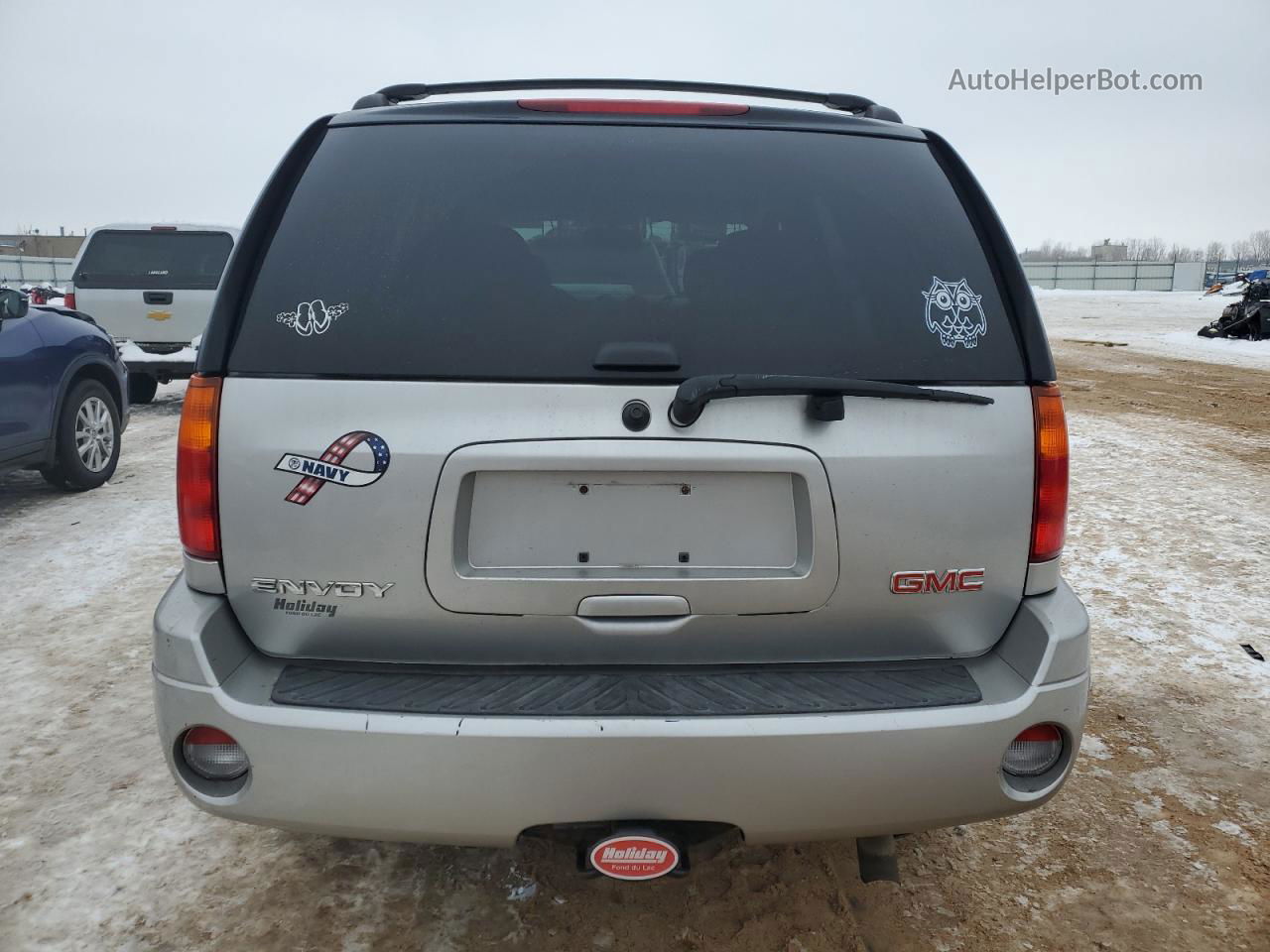 2008 Gmc Envoy  Silver vin: 1GKDT13S882230644