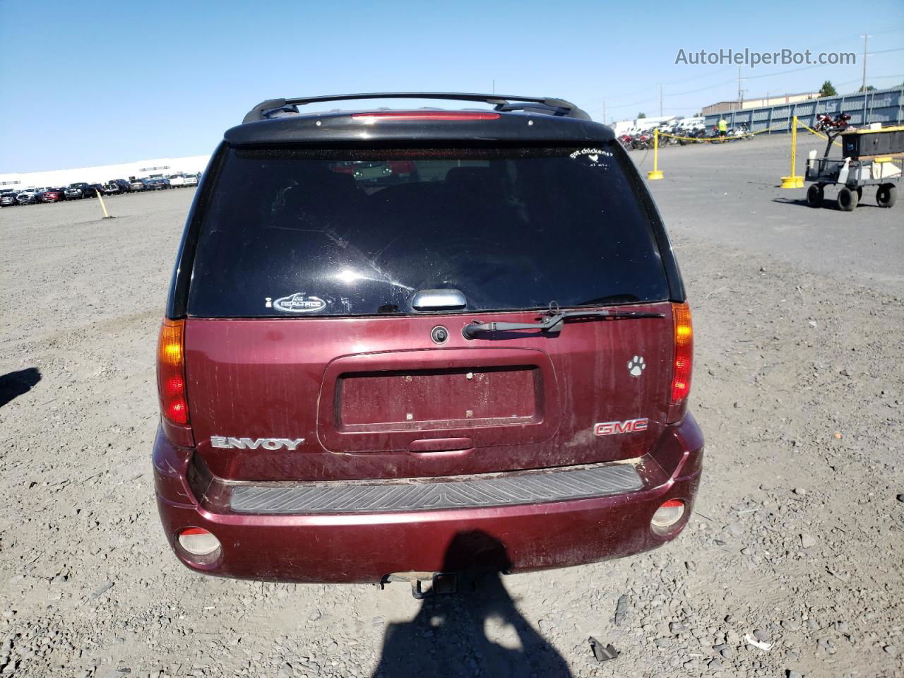 2003 Gmc Envoy  Maroon vin: 1GKDT13S932143277