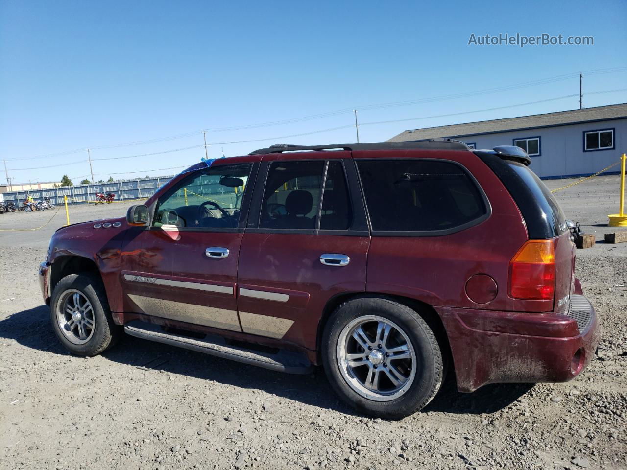 2003 Gmc Envoy  Темно-бордовый vin: 1GKDT13S932143277