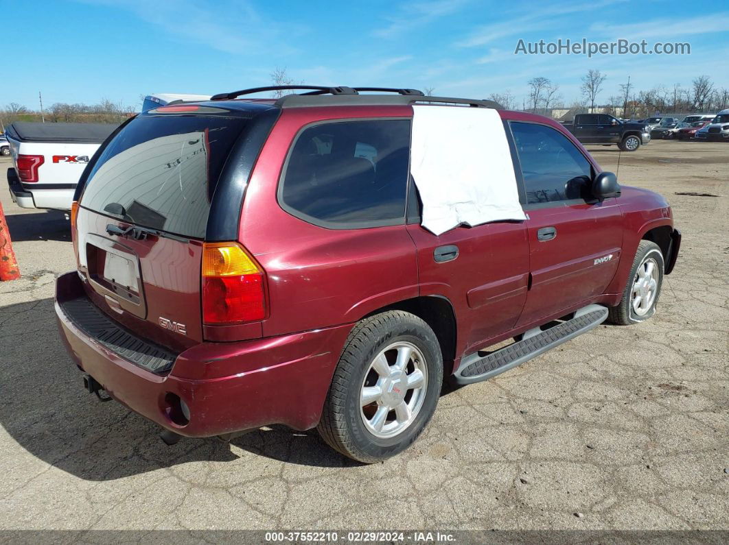 2003 Gmc Envoy Sle Burgundy vin: 1GKDT13S932280218