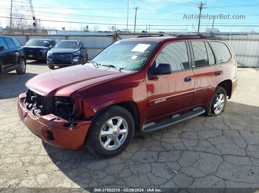 2003 Gmc Envoy Sle Burgundy vin: 1GKDT13S932280218