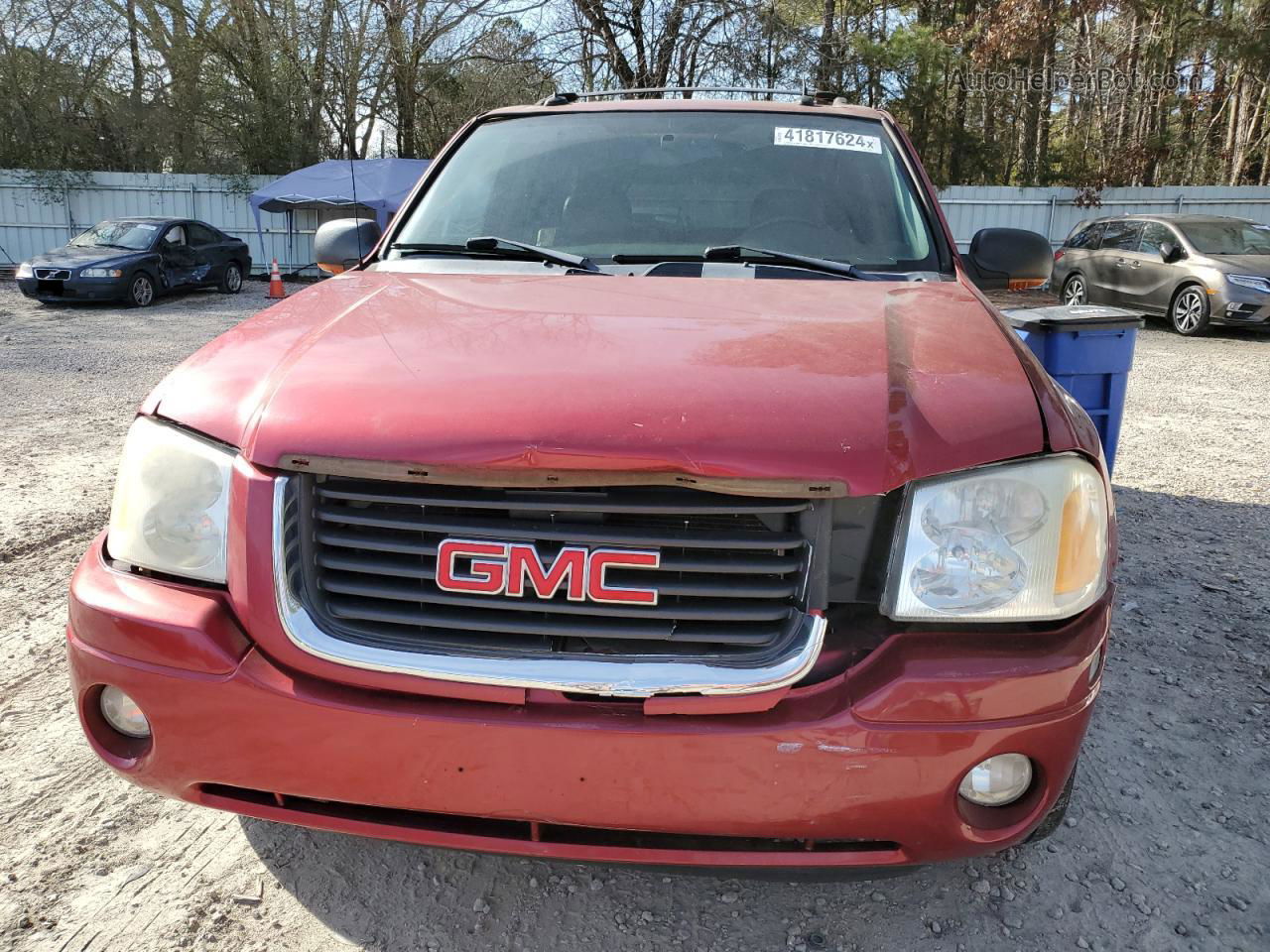 2004 Gmc Envoy  Бордовый vin: 1GKDT13S942322243