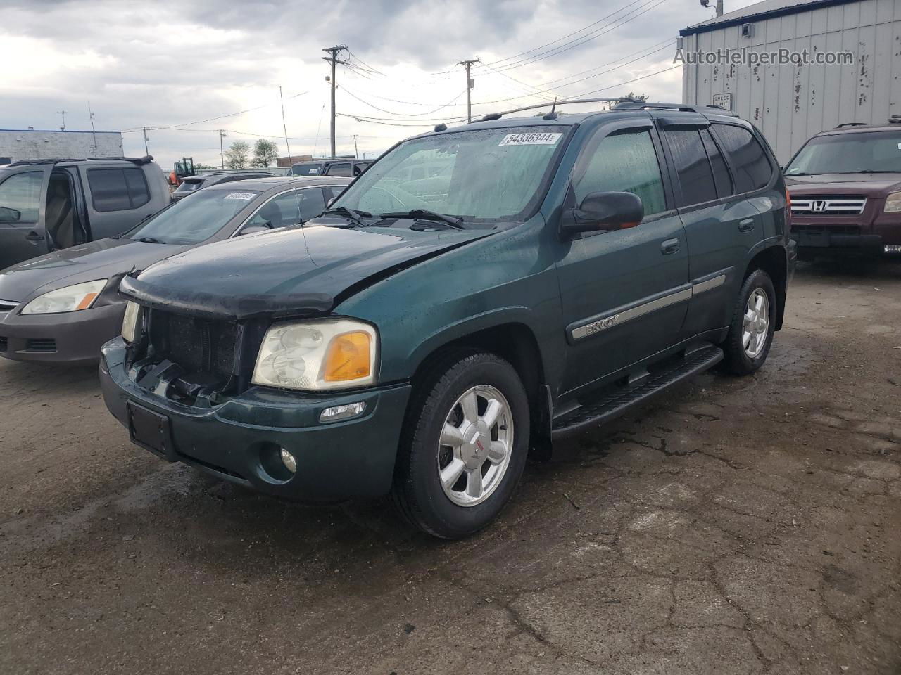 2005 Gmc Envoy  Green vin: 1GKDT13S952236013