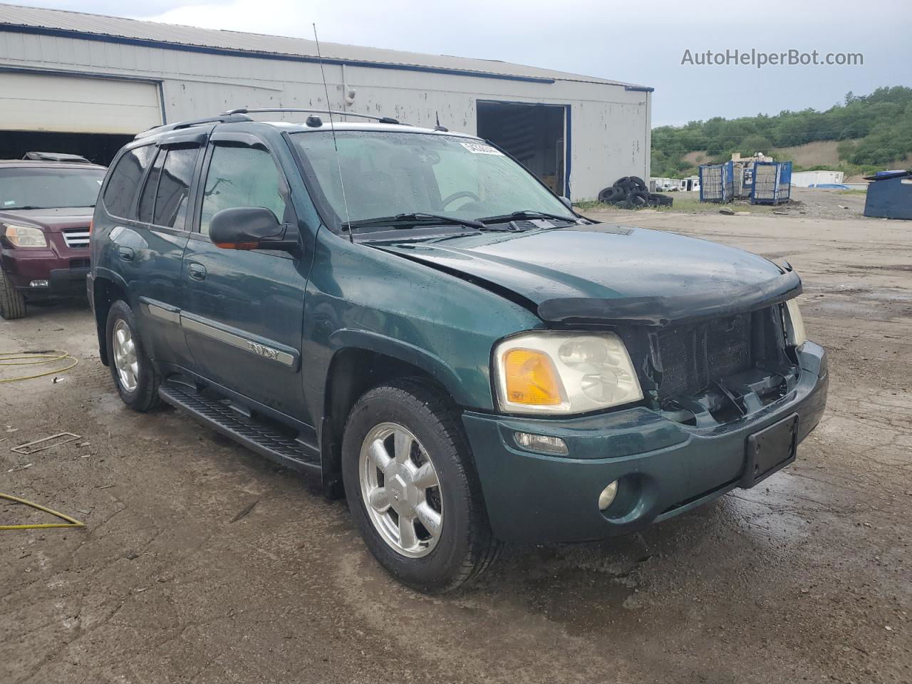 2005 Gmc Envoy  Зеленый vin: 1GKDT13S952236013