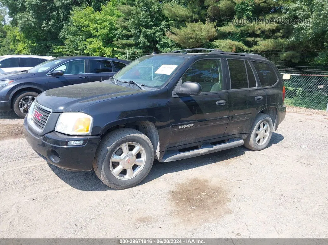 2005 Gmc Envoy Sle Black vin: 1GKDT13S952248372