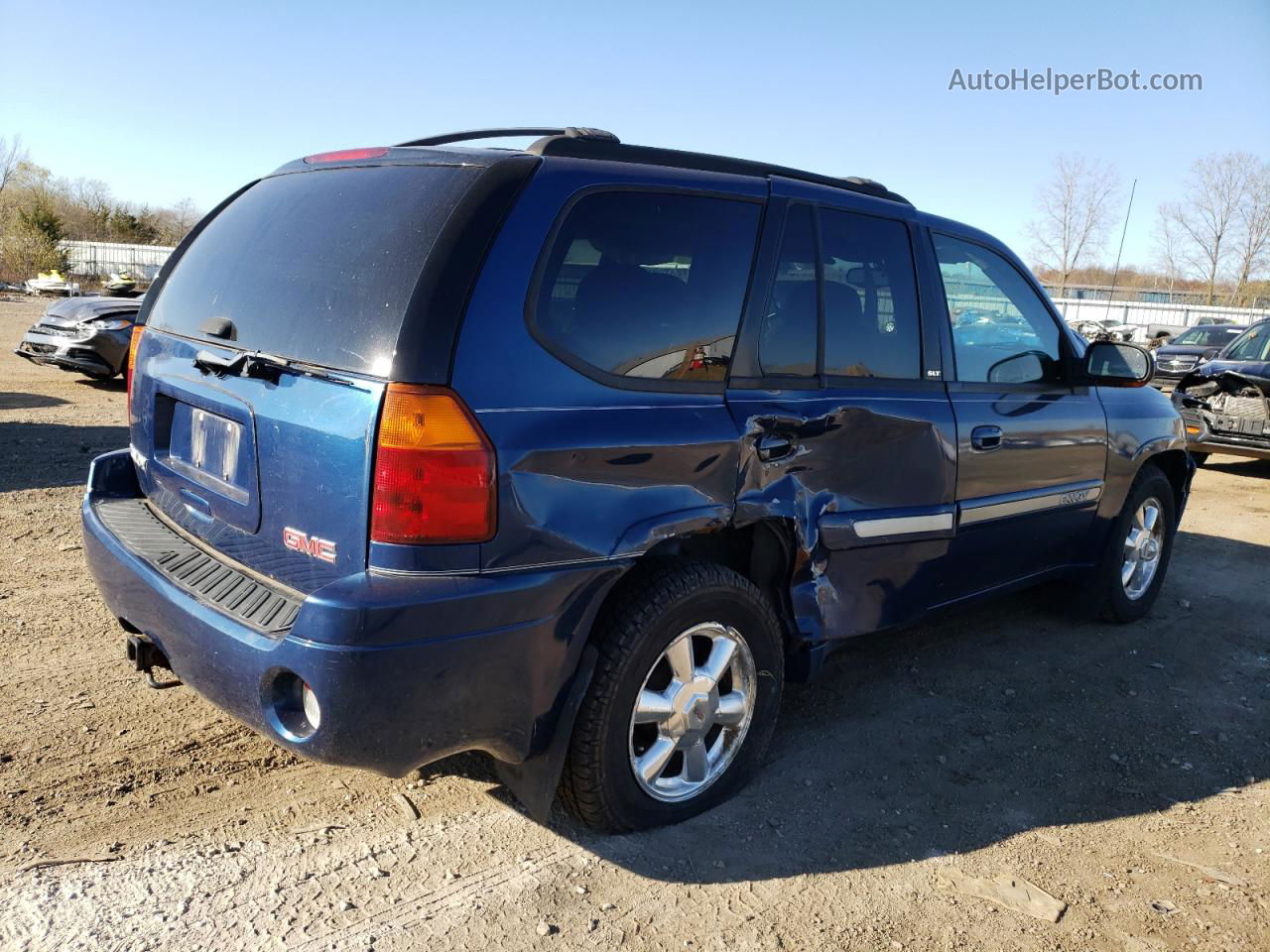 2005 Gmc Envoy  Blue vin: 1GKDT13S952359794