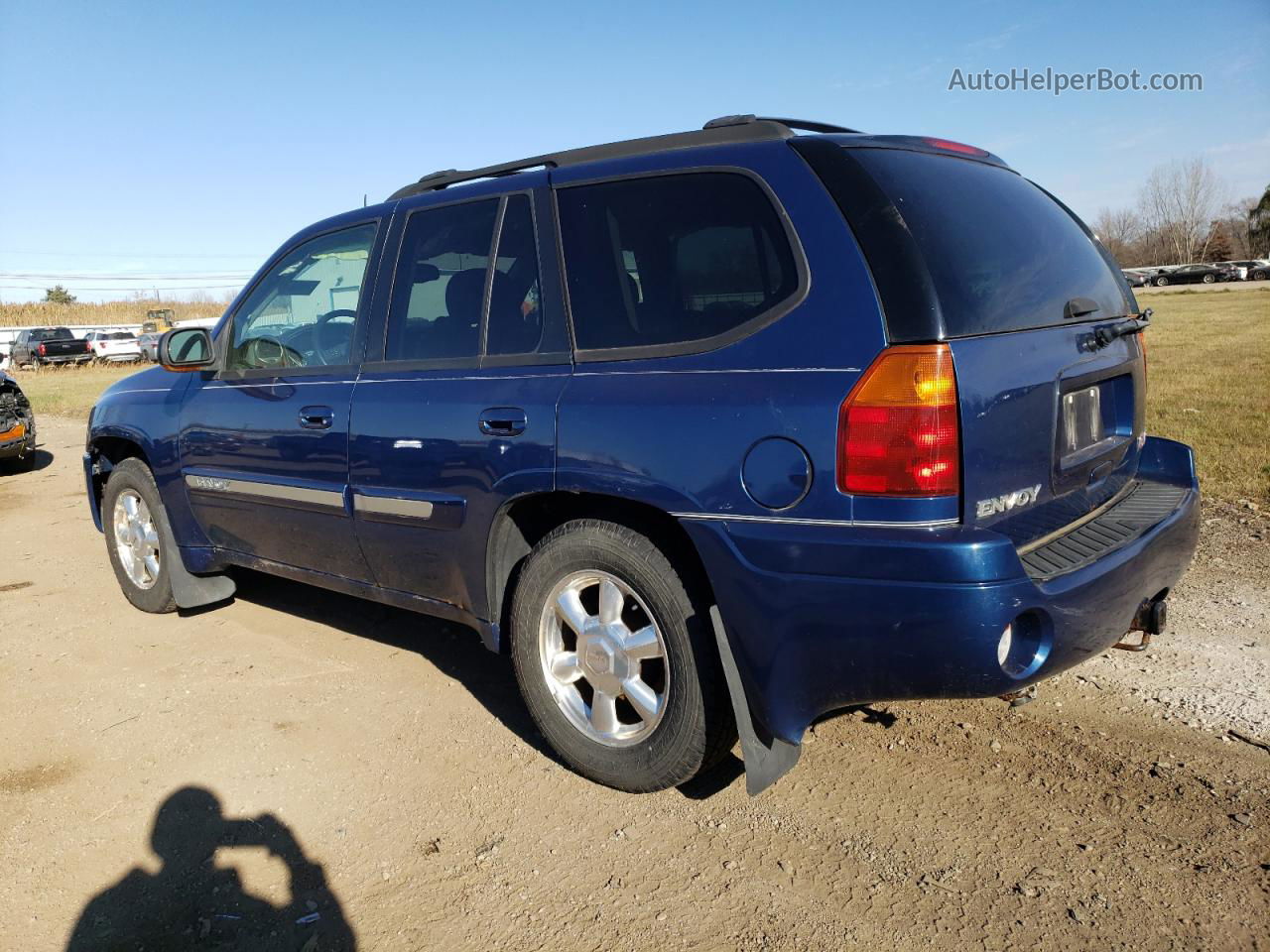 2005 Gmc Envoy  Blue vin: 1GKDT13S952359794